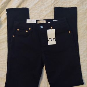Zara slim fit black jeans